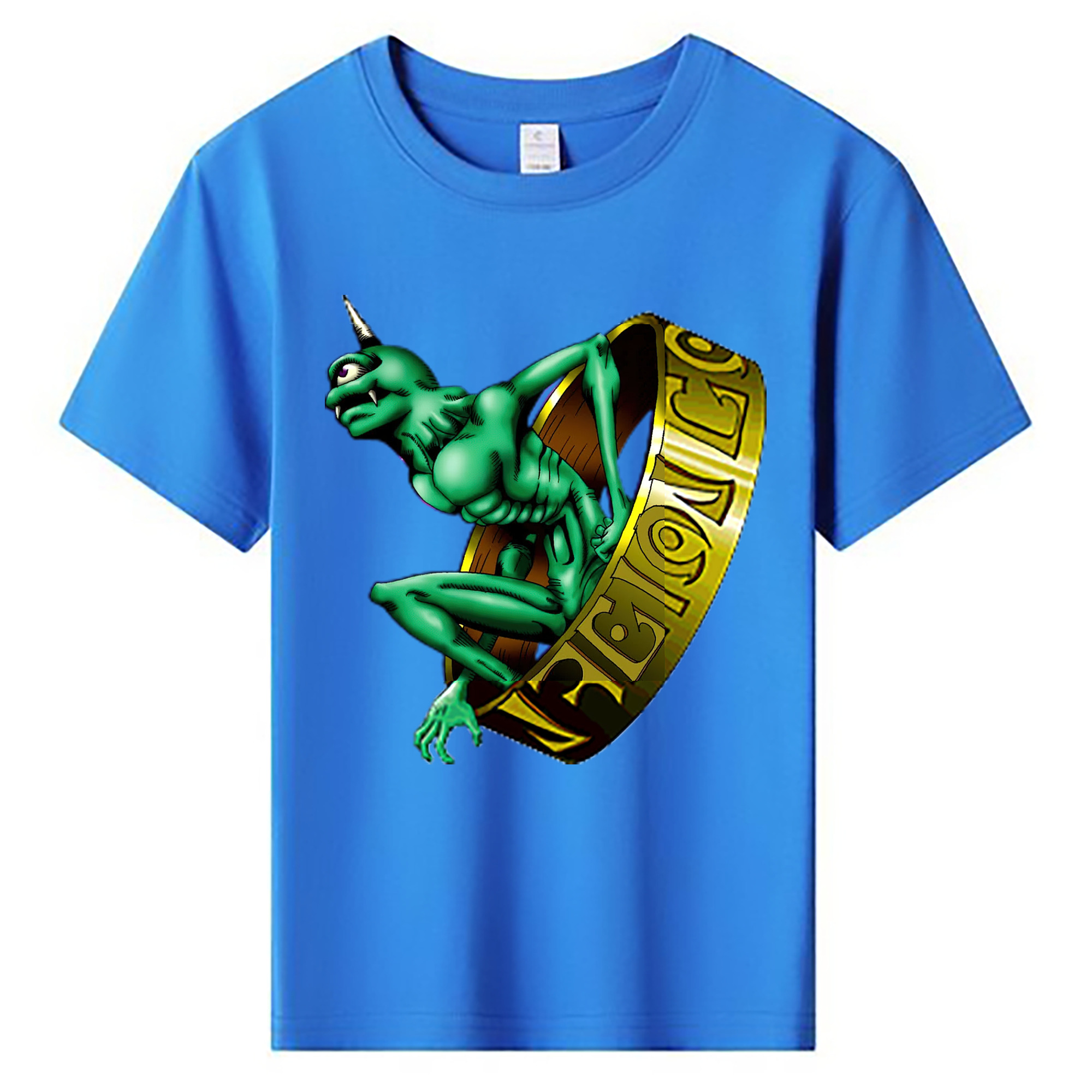 （画像用） 遊☆戯☆王 Yu-Gi-Oh! 綿100％キッズTシャツ（フロントプリント）